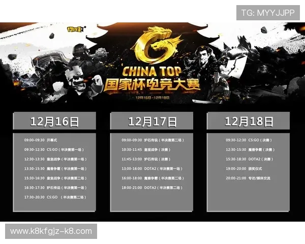 K8电子竞技俱乐部的赛事直播时间表与观赛指南全方位推荐